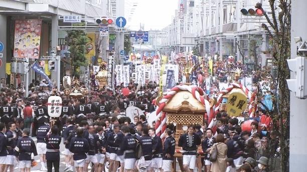 岐阜まつり 神輿パレード