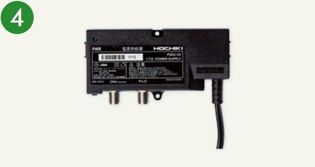 ④V-ONU電源供給器の画像