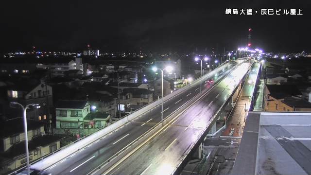 鏡島大橋・辰巳ビル屋上